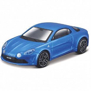 Машинка Bburago 1:43 Alpine A110 2018 (18-30000/18-30407) blue