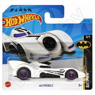 Машинка Hot Wheels Базовой коллекции Batmobile 103/250 (5785 HKJ74) mainline 2023
