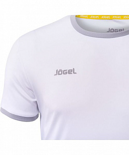 Футболка футбольная детская Jogel JFT-1010-018 white/grey