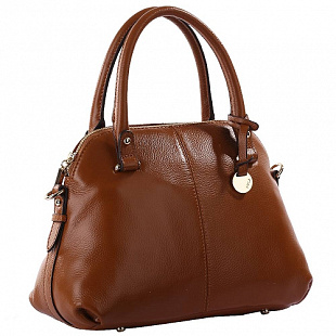 Женская сумка из кожи Pola 9015 brown