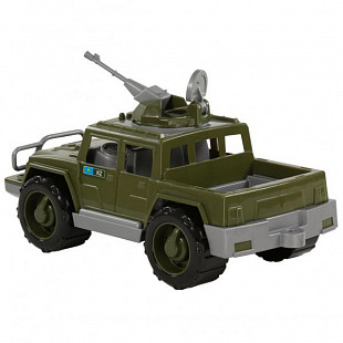 Автомобиль-пикап Полесье Защитник военный с 1-м пулемётом (KZ) 64011