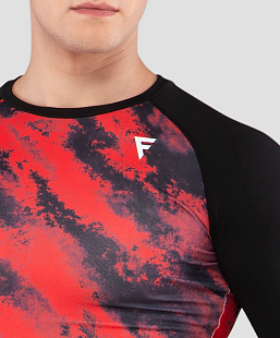 Мужская спортивная футболка FIFTY Afire с длинным рукавом FA-ML-0202-229 print