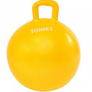 Мяч попрыгун, для фитнеса (фитбол) Torres AL100545 (45см) Yellow