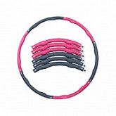 Хула-хуп WH-013 pink/grey