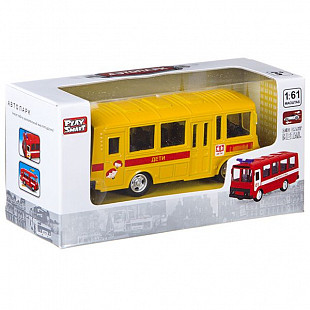 Машина Play Smart Автопарк Автобус Дети 6523-D