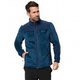 Джемпер мужский Jack Wolfskin Stone Pine Jacket M dark indigo stripes