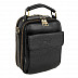 Мужская кожаная сумка Polar 25031 black