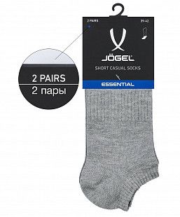 Носки низкие Jogel ESSENTIAL Short Casual Socks JE4SO-0121 2 пары melange
