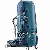 Рюкзак туристический, альпинистский Deuter Aircontact 75+10L arctic-navy