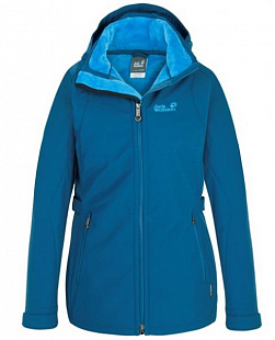 Куртка женская Jack Wolfskin County Park blue