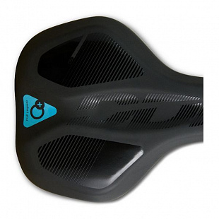 Велоседло DDK D053MF black/grey/blue