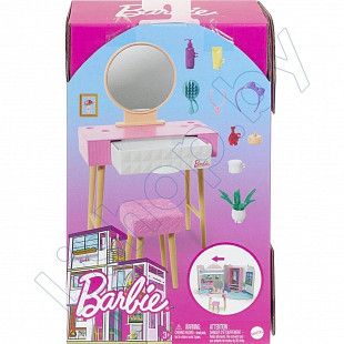 Набор мебели и аксессуаров Barbie Туалетный столик (HJV32 HJV35)