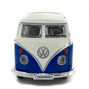 Машинка инерционная Maisto 1:40 Volkswagen Van Samba (21001) white/blue