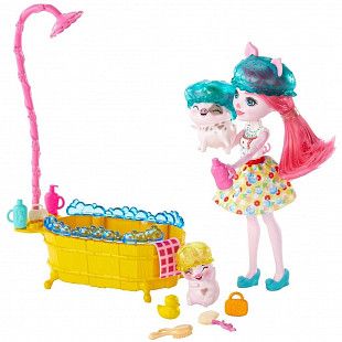 Набор игровой Enchantimals Время для купания (GJX35 GJX36)