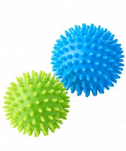 Мяч массажный Basefit GB-601 7 см green