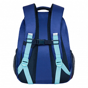 Рюкзак школьный GRIZZLY RG-168-3 /1 dark blue
