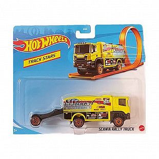 Грузовик Hot Wheels Track Stars Scania Rally Truck (BFM60 GKC33)
