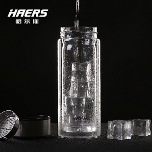 Термос Haers 0,3 л HBL-300-57 Silver