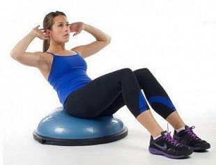 Балансировочная платформа Atlas Sport Bosu ball