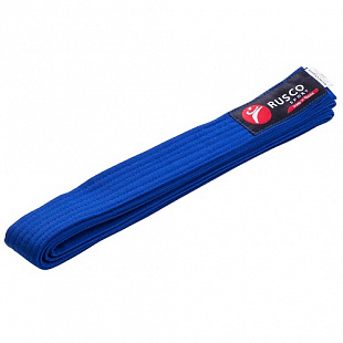 Пояс для единоборств Rusco 280 см Blue