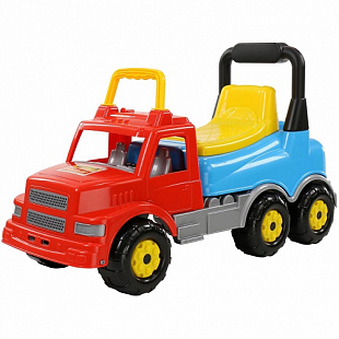 Каталка-автомобиль Полесье Буран №2 43801 red/blue