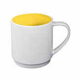 Кружка 300мл 870508 White/Yellow