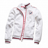 На картинке изображен Куртка тренерская Butterfly Hino white Куртка тренерская Butterfly Hino white