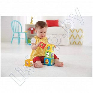 Развивающая пирамидка Fisher Price Веселые животные (CDC52)