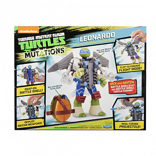 Фигурка Turtles супер-боевые панцири, Леонардо, Mutation 91841