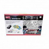 Настольная магнитная игра 10 в 1 Ф40055