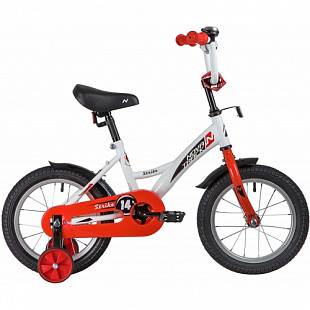 Велосипед Novatrack Strike 14" (2020) 143STRIKE.WTR20 white/red
