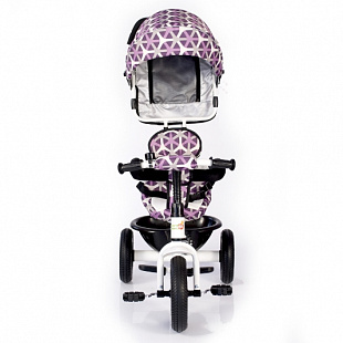 Велосипед трицикл BabyHit Kids Tour white/violet