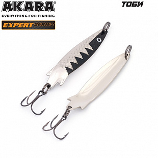 Блесна колеблющаяся Akara Expert Тоби 95 мм 13/SIL BL-TB-95-18-13/SIL