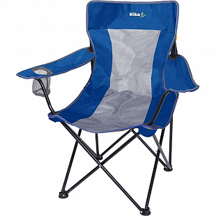 Стул складной Nika Премиум 6 ПСП6 Blue/Grey