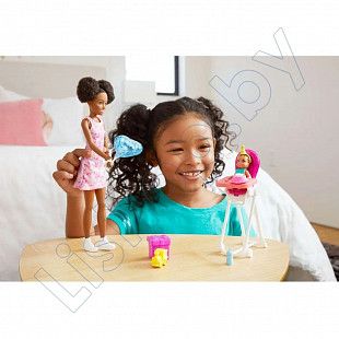 Игровой набор Barbie Няня (FHY97 GRP41)