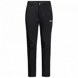 Брюки мужские Jack Wolfskin Zenon Softshell Pants Men black