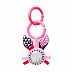 Погремушка Canpol babies RABBIT ZIGZAG шуршащая мягкая 0м+ (68/058_pin) pink