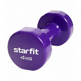 Гантель виниловая Starfit Core 4 кг DB-101 violet