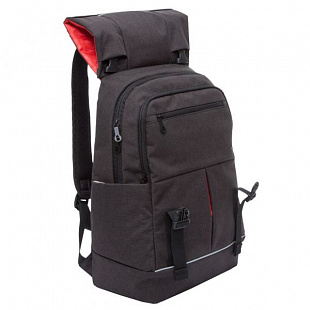 Рюкзак GRIZZLY RU-810-1 black/red