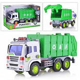 На картинке изображен Игрушка Wenyi Мусоровоз WY307S 1 шт. (в ассортименте) Игрушка Wenyi Мусоровоз WY307S 1 шт. (в ассортименте)