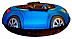 Тюбинг RT Эксклюзив Super Car BMW автокамера 100 см blue