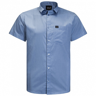 Рубашка мужская Jack Wolfskin Nata River Shirt M dusk blue stripes