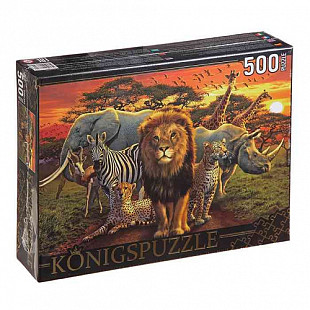 Пазл-рамка Konigspuzzle Эндрю Фарли Дикий мир МГК500-8324