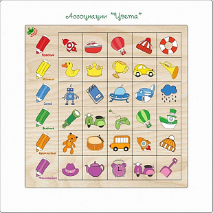 Развивающая игра Ассоциации Цвета IG0188