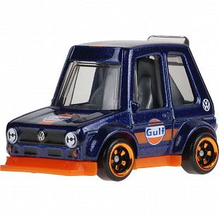 Машинка Hot Wheels Tooned Gulf Series Volkswagen Golf MK1 (JDY84 JCB62)