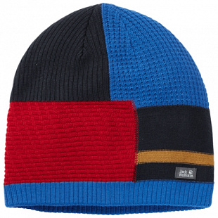 Шапка детская Jack Wolfskin Stormlock Patch Cap Kids night blue