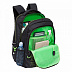 Городской рюкзак GRIZZLY RU-922-2 /1 black/light green