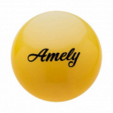 Мяч для художественной гимнастики Amely AGB-101 19 см yellow