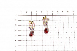 Серьги Bradex  "Кипарис" AS 0061