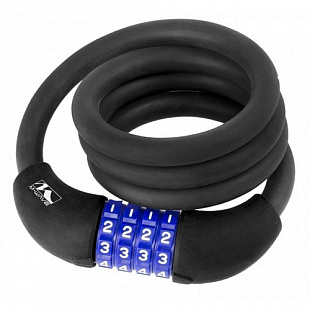 Замок кодовый M-Wave 12х1000мм black 5-231060
